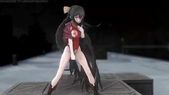 Kamikaze Hentai Dance Kantai Collection Torn Clothes 3D - Black Hair Color Edit Smixix