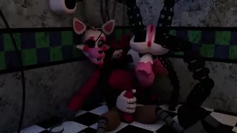 mangle finds foxy alone and horny