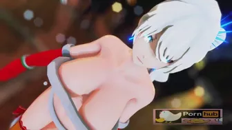 mmd r18 Girls Weiss Schnee sexy lewd cosplay babe 3d hentai