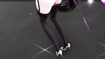 Honkai Star Rail Kafka Hentai Insect Bondage Nude Blind Dance MMD 3D Purple Wings Color Edit Smixix