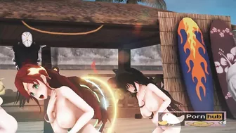 mmd r18 Kimagure Mercy RWBY girls sexy anal queen 3d hentai