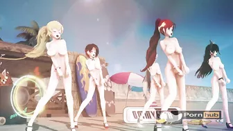 mmd r18 Kimagure Mercy RWBY girls sexy anal queen 3d hentai