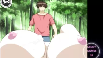 Orgia hentai en el bosque