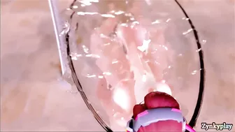 Dva shower big cock deepthroat big cumshot Full HD 60fps