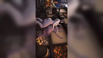 Futa draenei anal fuck 3D - Tektahart