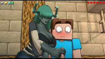 Minecraft Horny Craft - Part 42 Foot And Handjob! By LoveSkySanHentai