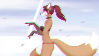 Vrchat Foxie Srtip Tease Dance