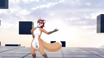 Vrchat Foxie Srtip Tease Dance