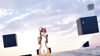 Vrchat Foxie Srtip Tease Dance