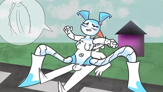 JENNY XJ9 LOVES HUMAN DICK! teenage robot