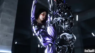 Battle angel Alita vs Terminator T800