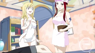 Fairy Tail 4sone shower