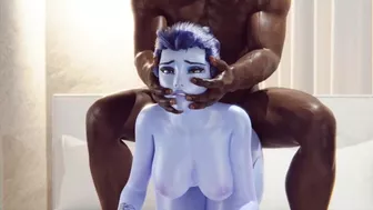 Overwatch Widowmaker ROUGH Doggy Fuck Blacked