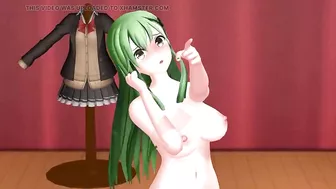 Kantai Collection Suzuya Hentai Nude Dance - Green Hair Color Edit Smixix