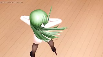 Kantai Collection Suzuya Hentai Nude Dance - Green Hair Color Edit Smixix