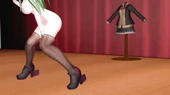 Kantai Collection Suzuya Hentai Nude Dance - Green Hair Color Edit Smixix