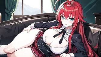 4K AI Hentai Arts #28 — Rias Gremory | High School DxD | Red Hair | Anime Arts | Big Boobs