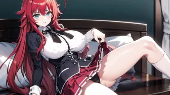 4K AI Hentai Arts #28 — Rias Gremory | High School DxD | Red Hair | Anime Arts | Big Boobs