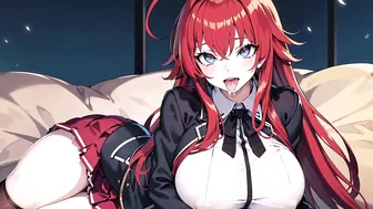 4K AI Hentai Arts #28 — Rias Gremory | High School DxD | Red Hair | Anime Arts | Big Boobs