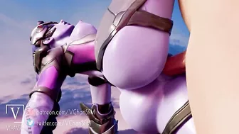 Overwatch 2 Naughty Slut Widowmaker Enjoy a Nice Standing Fuck