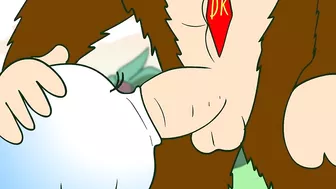 Donkey Kong Loves Ghost Pussy! Rule34