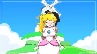 Princess Peach amazing tit job