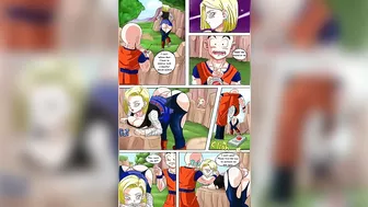 DRAGON BALL - ANDROID 18 IS FUCKED VERY RICH BY KRILIN