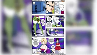 WHORES BULMA, CHI CHI, ANDROID 18, VIDEL, KALE, KEFLA FUCK EVERYTHING VERY HARD