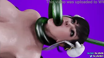 3D Hentai Chun-Li Gangbang 4K 60 FPS