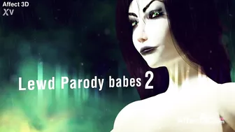 Lewd Parody Babes 2 - 3D Animation Compilation by El Recondite