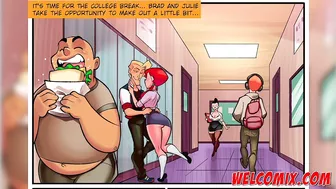 A very hot teacher and crazy about sex! Pervert Sex Toons