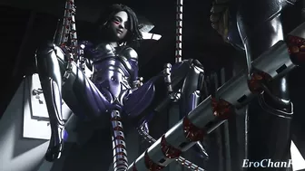 Alita battle angel bound and fucked by Atomic Heart machine