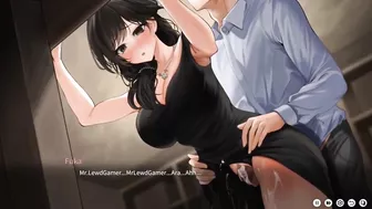 After party my cute horny girlfriend fuck hardcore rough big dick 18+ Anime hentai cartoon sex game