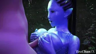 Avatar Neytiri titjob