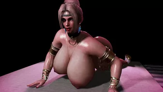 Rachel Huge Hot Boobs (Ninja Gaiden) delicious tits thirsty for hard sex (Thethiccart)