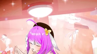 Honkai III KKVMD Griseo is cute Melancholic - Purple Hair Color Edit Smixix