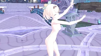 【Hololive MMD】Iroha Kazema / Come to DEEP BLUE TOWN [For gentlemen]