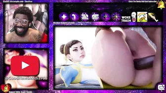 Thicc Thighs Chun-Li Gets Her Tight Anal Hole Stuffed By A Huge Cock While Squirting All Over