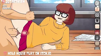 Princess Zelda And Velma Dinkley Creampied In Uniform Thick Thighs - Hole House