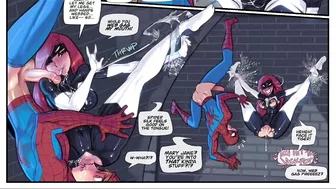 Ohhh, What A Tangled Web(Spider-Man Hentai )