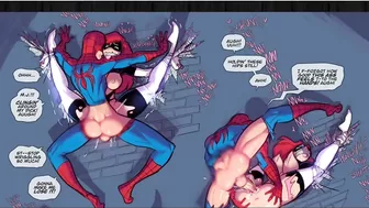 Ohhh, What A Tangled Web(Spider-Man Hentai )