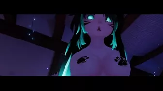 My GF rides me while we play VRCHAT (HOT MOANS)