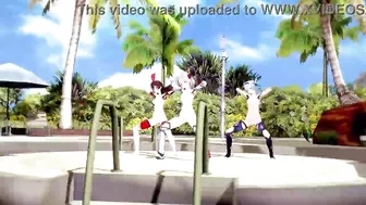 Genshin Impact: 【MMD Dance】Con Calma (Noelle, Amber, Eula).