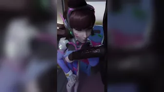 Dva Deepthroat Sucking BBC (loop)