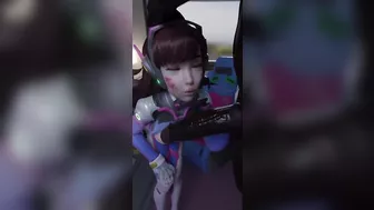 Dva Deepthroat Sucking BBC (loop)