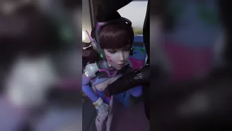 Dva Deepthroat Sucking BBC (loop)