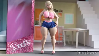 Barbie Doll Came out the Plastic - BBC Dildo Anal.