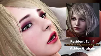 Resident Evil 4 - Ashley Graham × Stockings × Bed - Lite Version