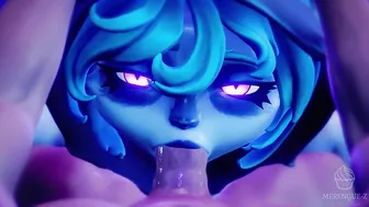 Yordles Vex and Tristana DRINKS YOUR CUM ???? (League of Legends)