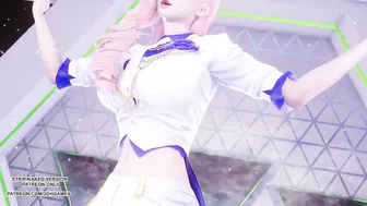 [MMD] LEE SUHYUN - ALIEN Seraphine Sexy Kpop Dance League Of Legends Uncensored Hentai 4K